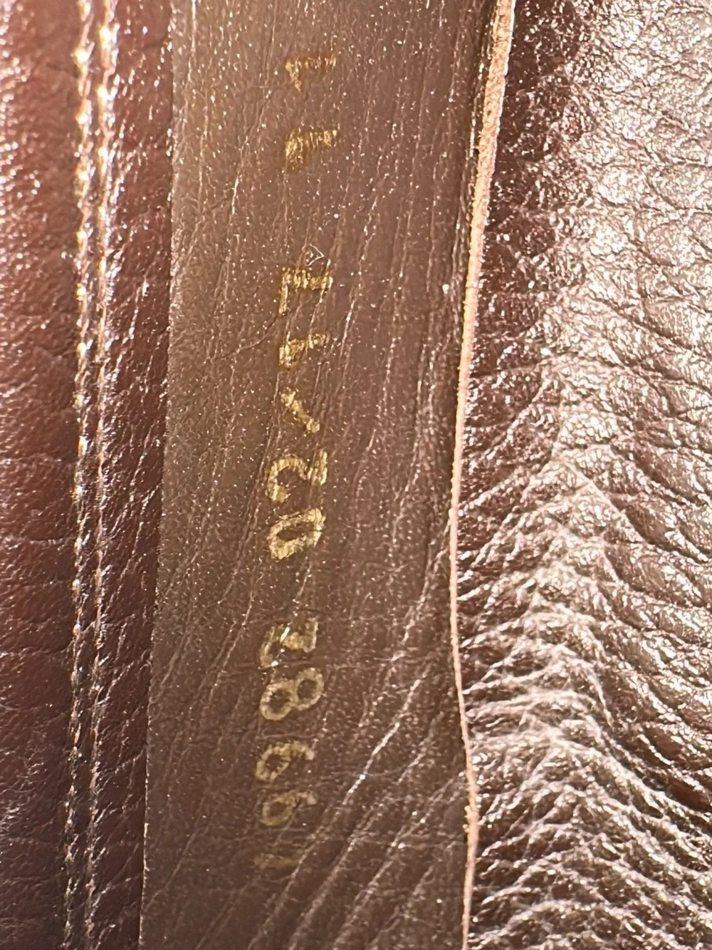 Allen Edmonds pebbled leather